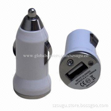 2014 hot design USB charger for car, 1A